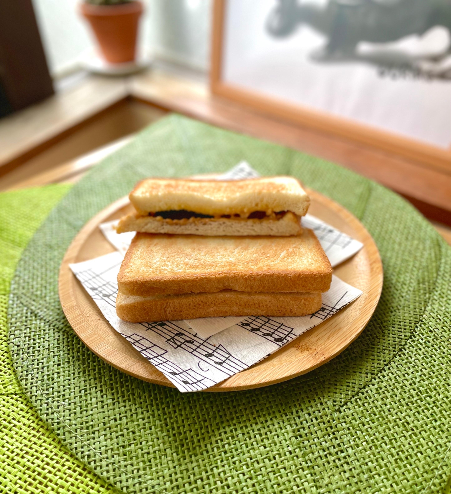 カントリーマアムdeホットサンド