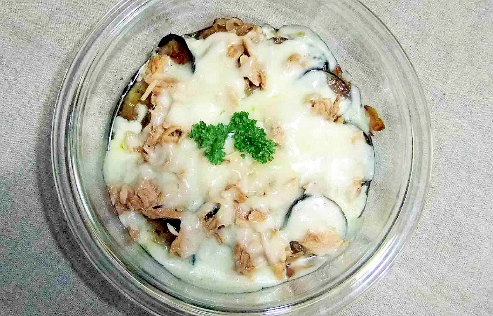 ツナの缶詰で 玉ねぎと茄子のチーズ焼き レシピ 作り方 By ｃａｃｈｅｃａｃｈｅ 楽天レシピ