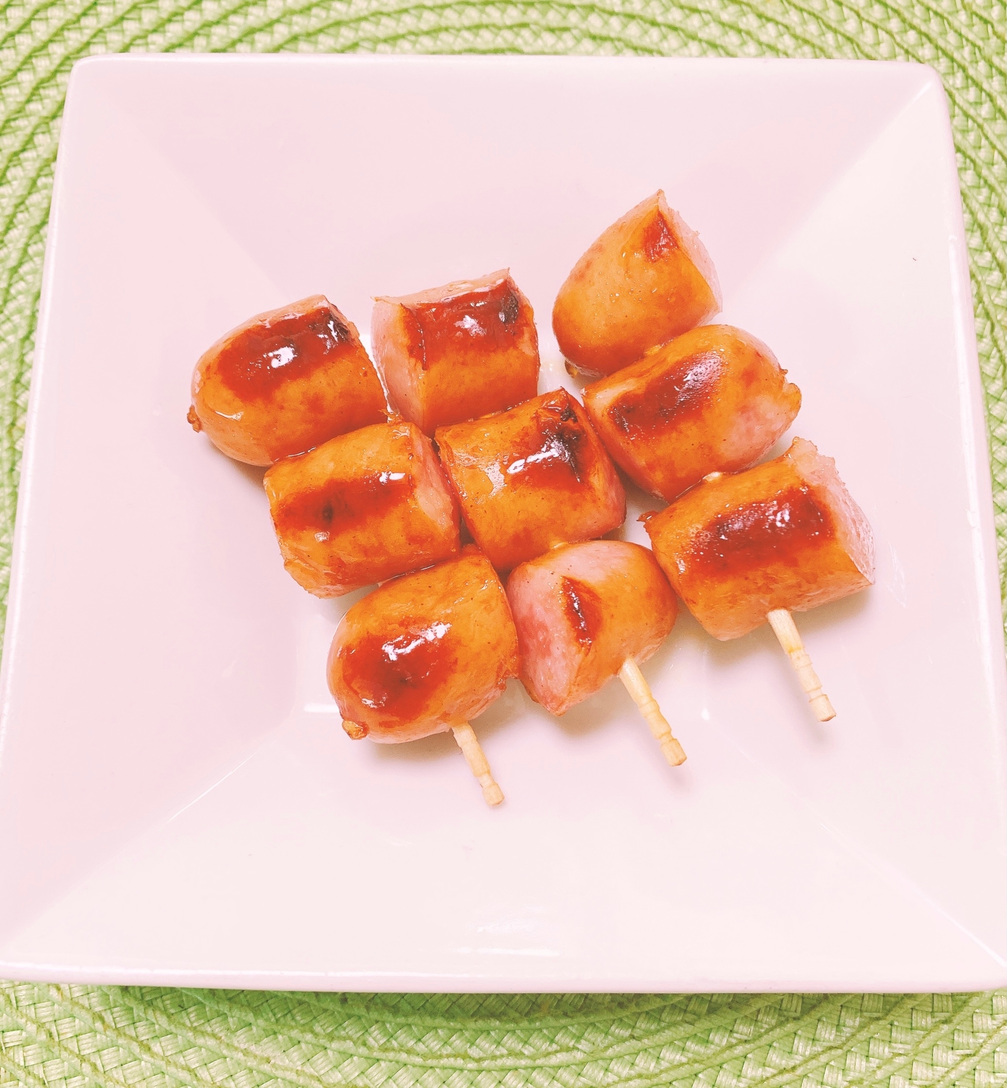 お弁当ꕤ可愛い串団子みたいなソーセージ レシピ 作り方 By Sweet Sweet 楽天レシピ