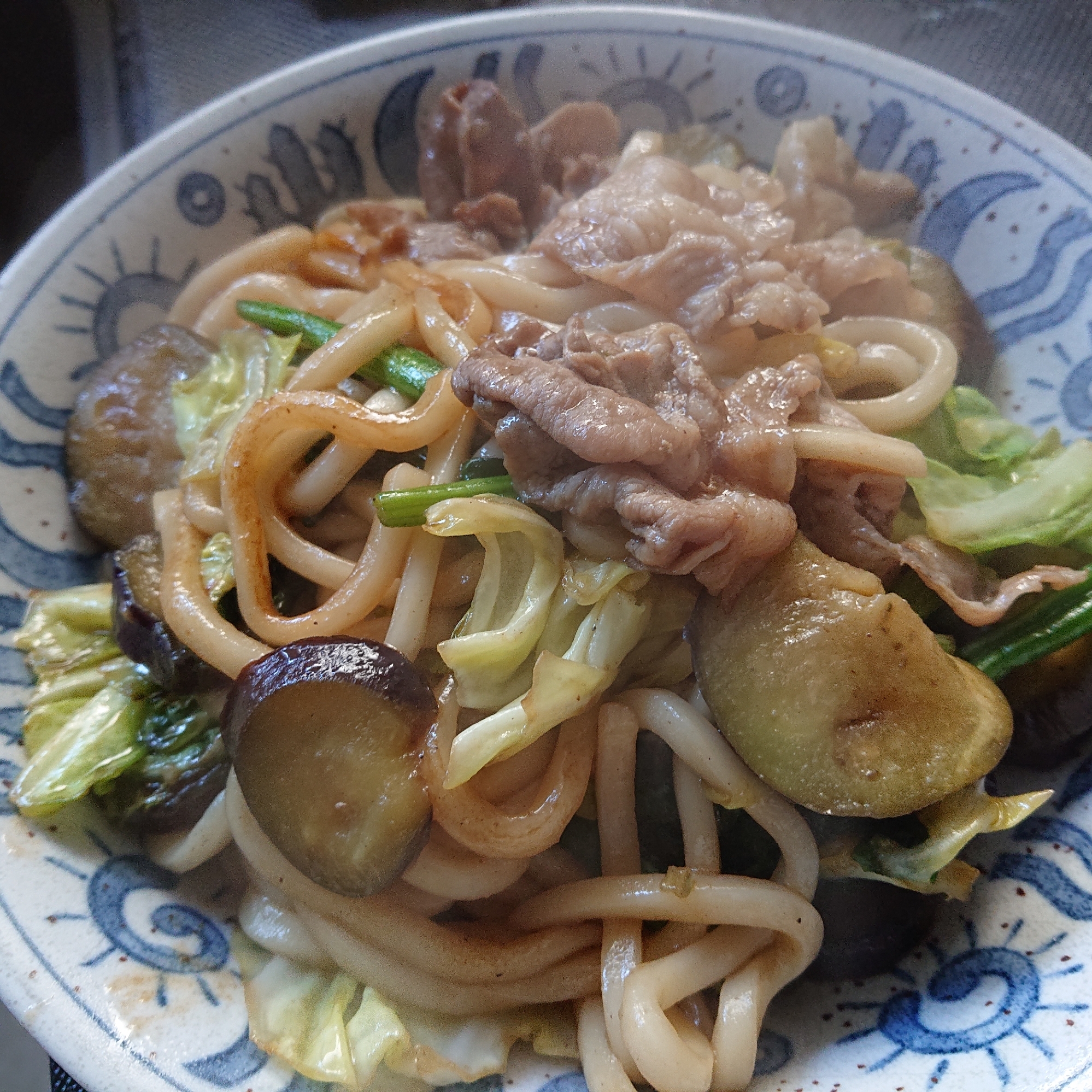 お野菜もりもり焼きうどん