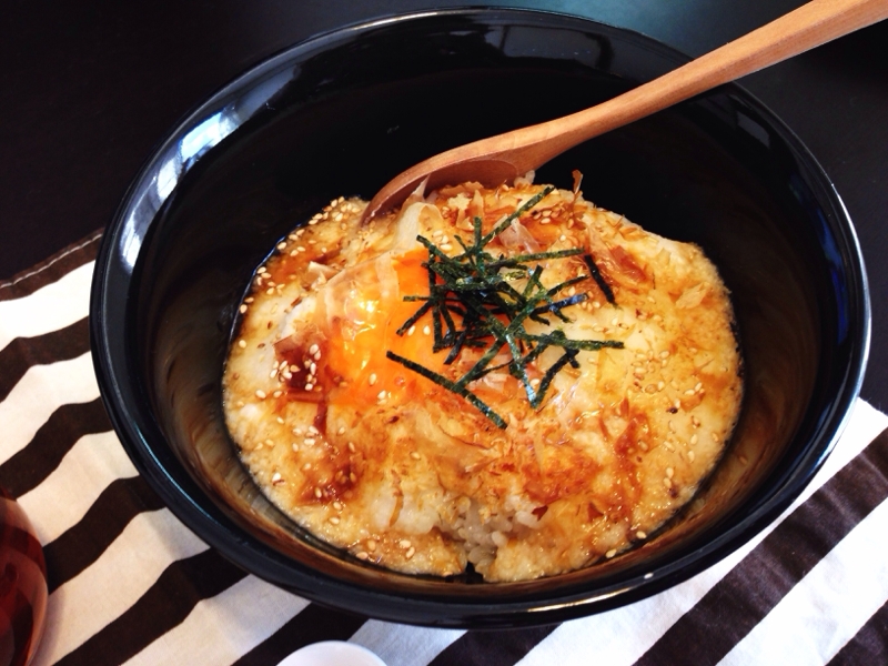 あっさり！月見とろろ丼♡