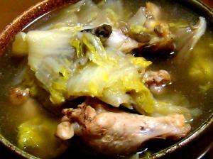 鶏モモ肉と白菜のとろみ煮