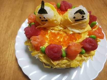豪華☆寿司ケーキ