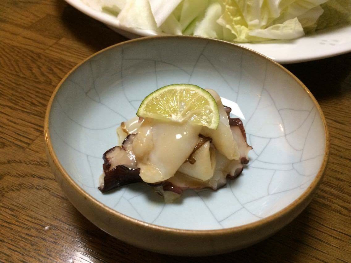 ゆず塩たこ