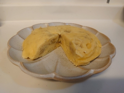レンジで簡単 おからパウダーのバナナ蒸しパン