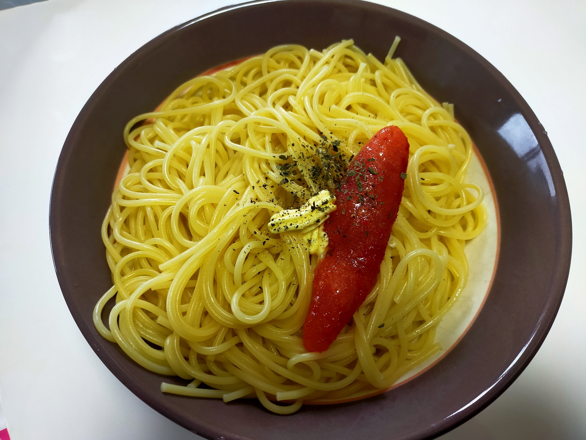 辛子明太子パスタ