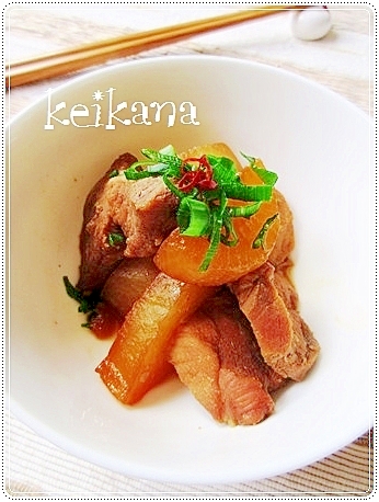 炊飯器で超簡単☆豚肉と大根の煮物♪