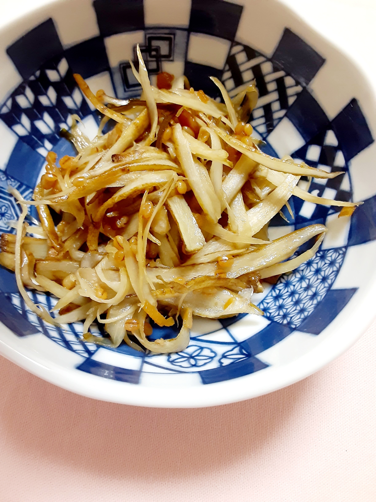 ■もろみ味噌で作るきんぴらごぼう■笹掻き牛蒡■