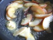 フライパンスイーツ カラメルりんごの紅茶ケーキ レシピ 作り方 By エニャス 楽天レシピ