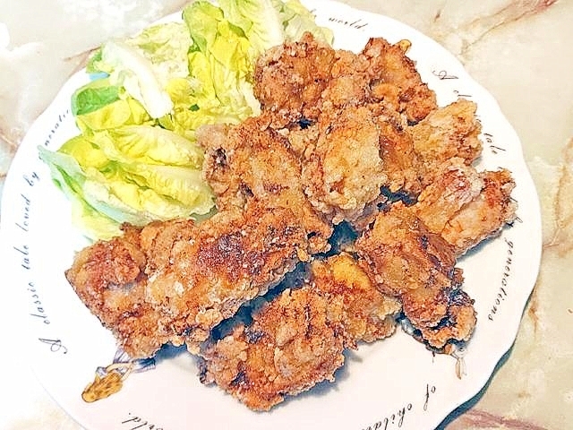 タンドリーチキン風?鶏モモの洋風ザンギ♪