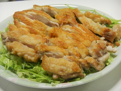 鶏皮パリパリ照り焼きチキン レシピ 作り方 By あず 楽天レシピ