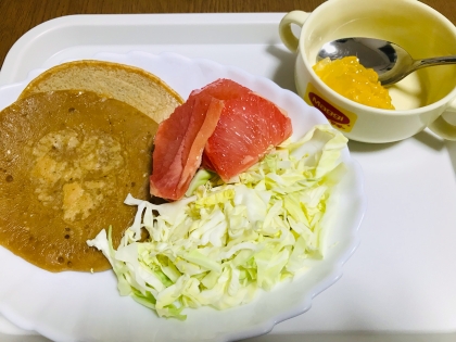 牛乳をコーヒー豆乳にしてみました！
モチモチで美味しいです♬