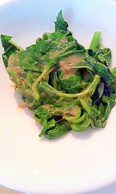 モロヘイヤのごま和え