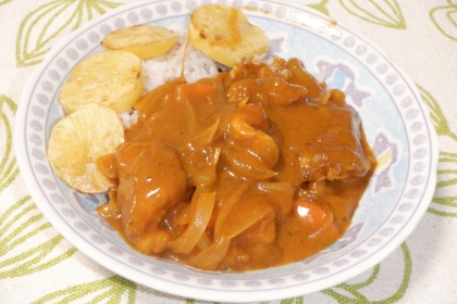 鶏むね肉しっとり柔らか♡ヘルシーチキンカレー