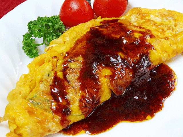 ふわふわ~♪ 「カニマヨオムレツ」