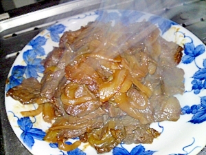簡単!鹿肉の焼き肉のたれ炒め!