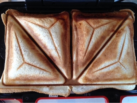 ビタントニオで 簡単ホットサンド 白身フライ レシピ 作り方 By Waffling 楽天レシピ