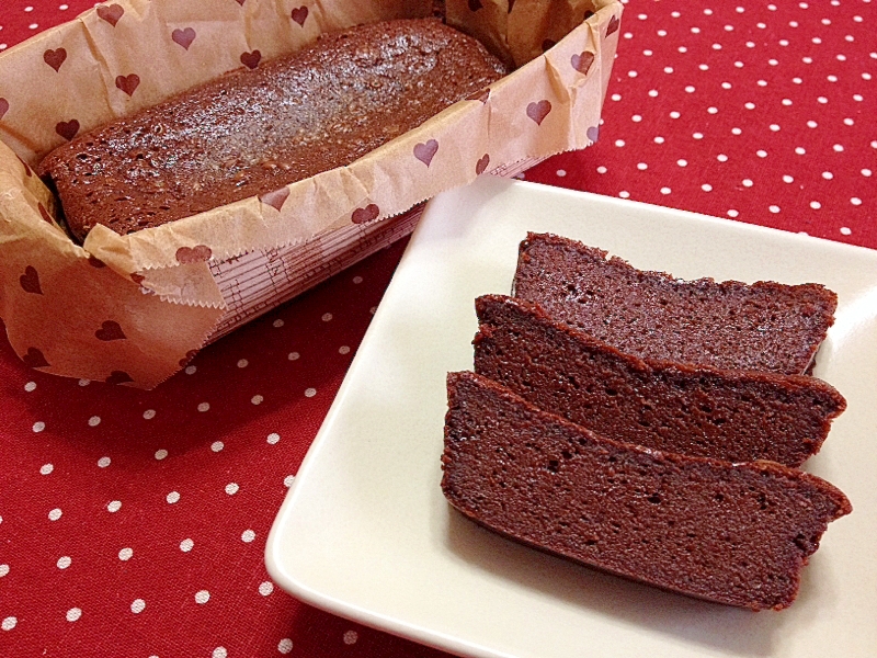 粉なし 半熟ガトーショコラ レシピ 作り方 By 栗皮茶 楽天レシピ