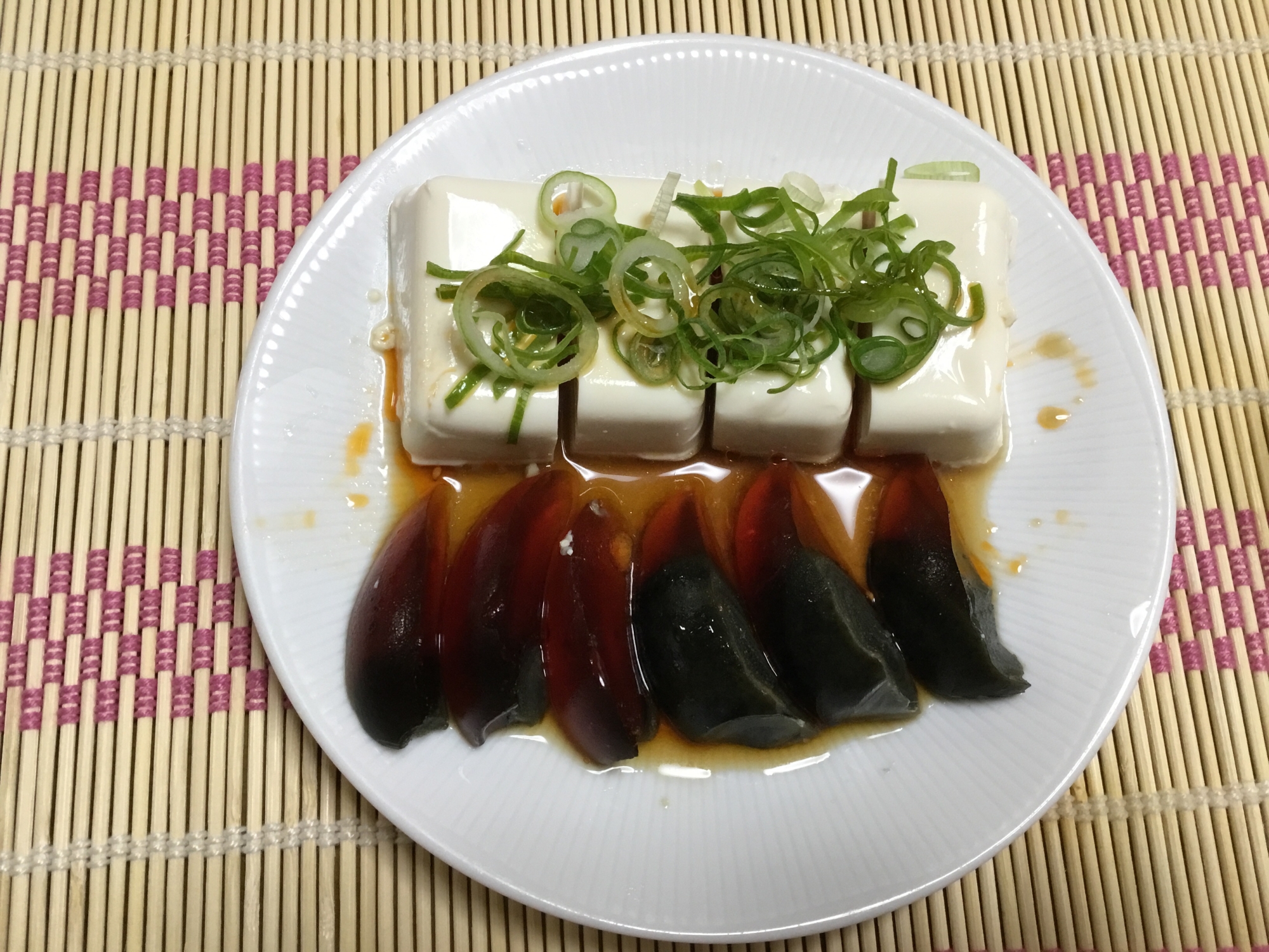 ピータン豆腐