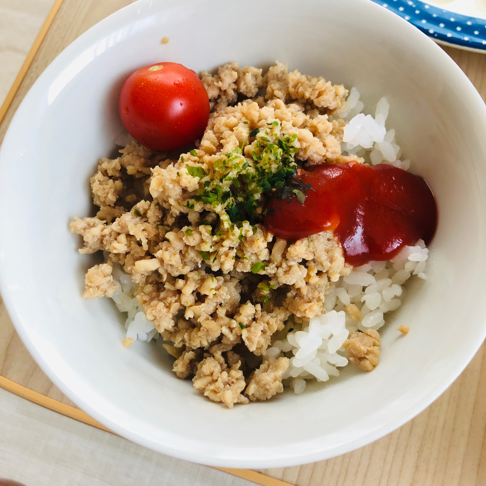 洋風そぼろ丼