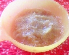 離乳食初期 すりおろしりんご レシピ 作り方 By はな 楽天レシピ 離乳食初期 すりおろしりんご レシピ 作り方 By はな 楽天レシピ