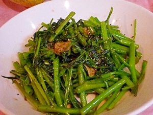 醤油麹で☆ごま油香る空芯菜の炒め物