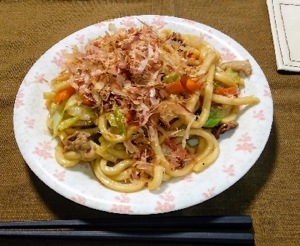 甘辛焼きうどん