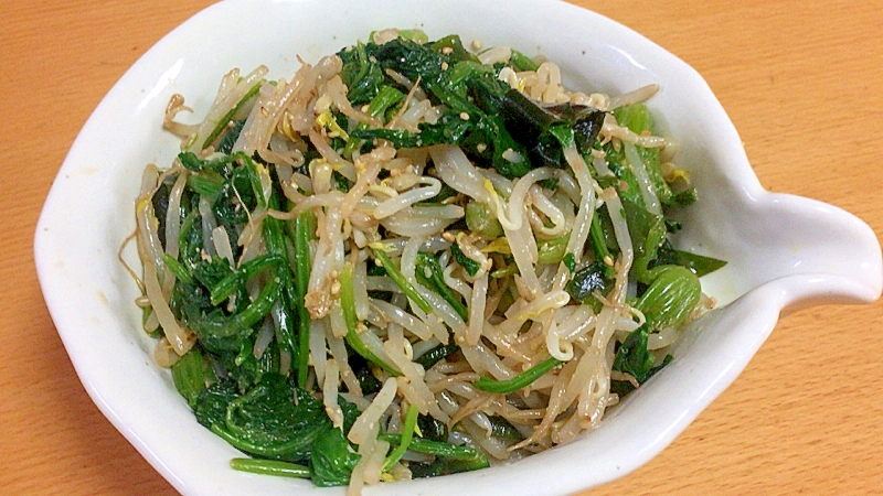 もやしとほうれん草とワカメのナムル風胡麻和え レシピ 作り方 By テル 楽天レシピ もやしとほうれん草とワカメのナムル風胡麻和え レシピ 作り方 By テル 楽天レシピ