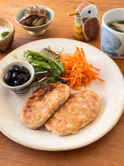 豆腐とツナのふわふわ♬大葉焼き