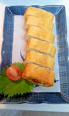 国産チーズの玉子焼き