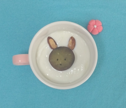 さつまいもうさぎ♪ヨーグルト
