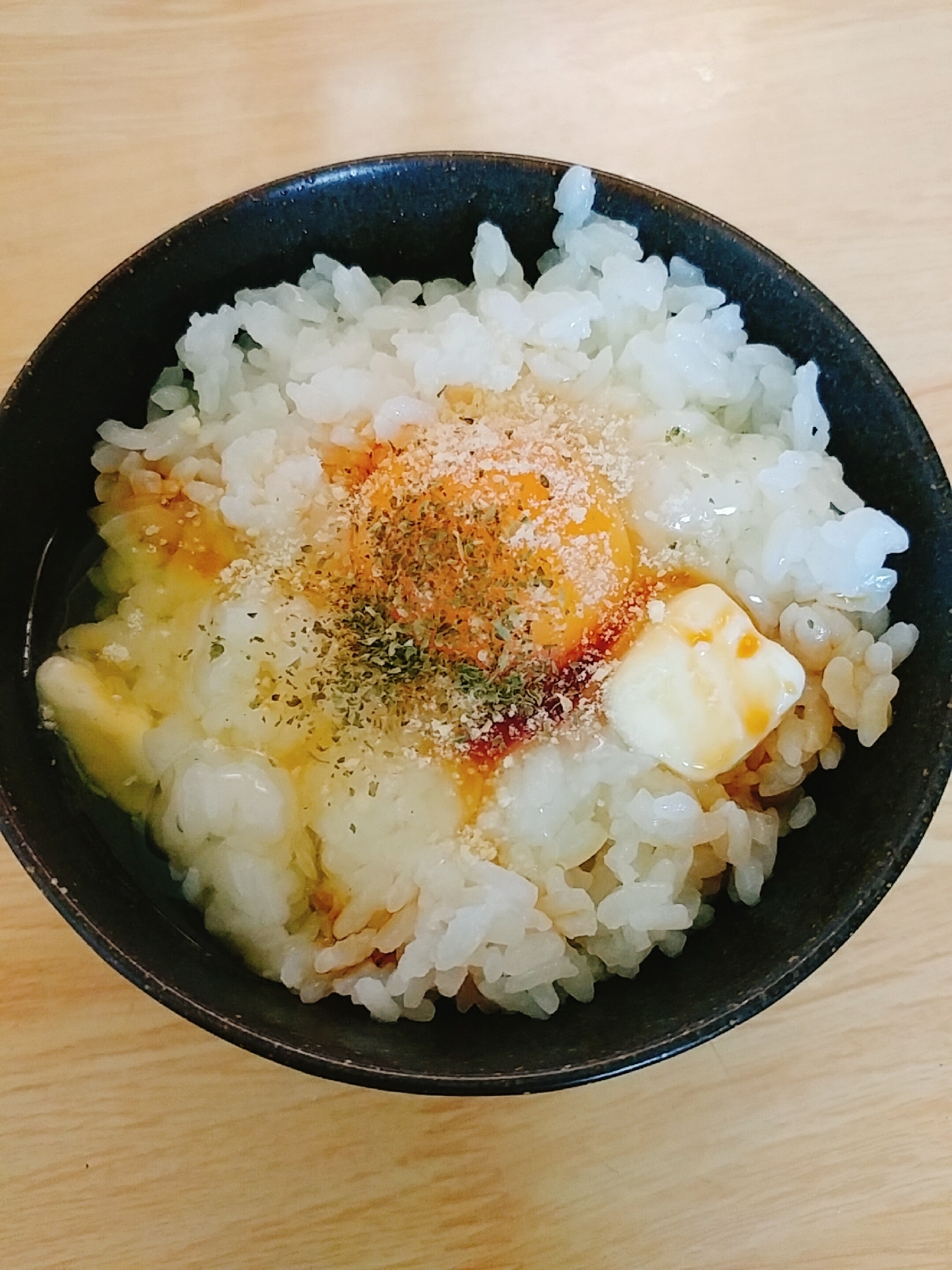 バターチーズ卵かけご飯 レシピ 作り方 By やっすん 楽天レシピ