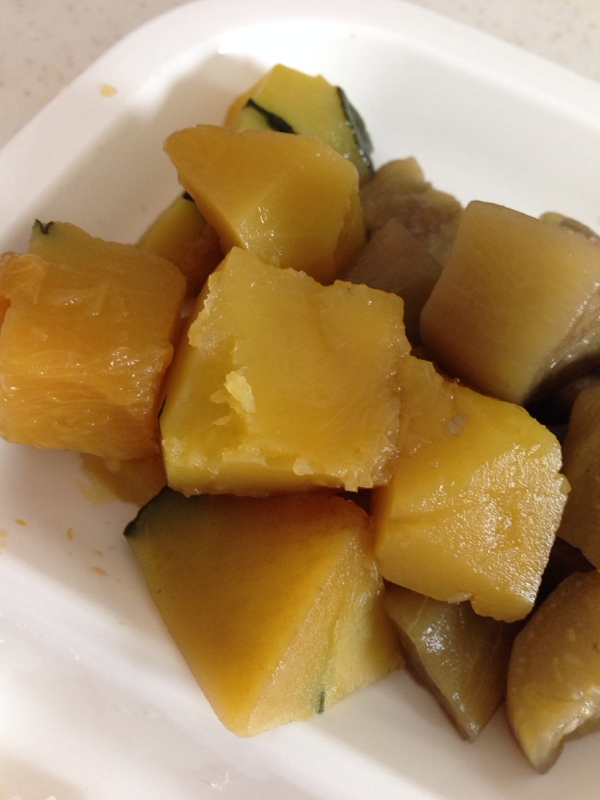 離乳食 柔らかかぼちゃ レシピ 作り方 By みぃゃんっ 楽天レシピ