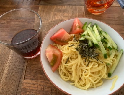 冷やし中華より簡単、ざるラーメン