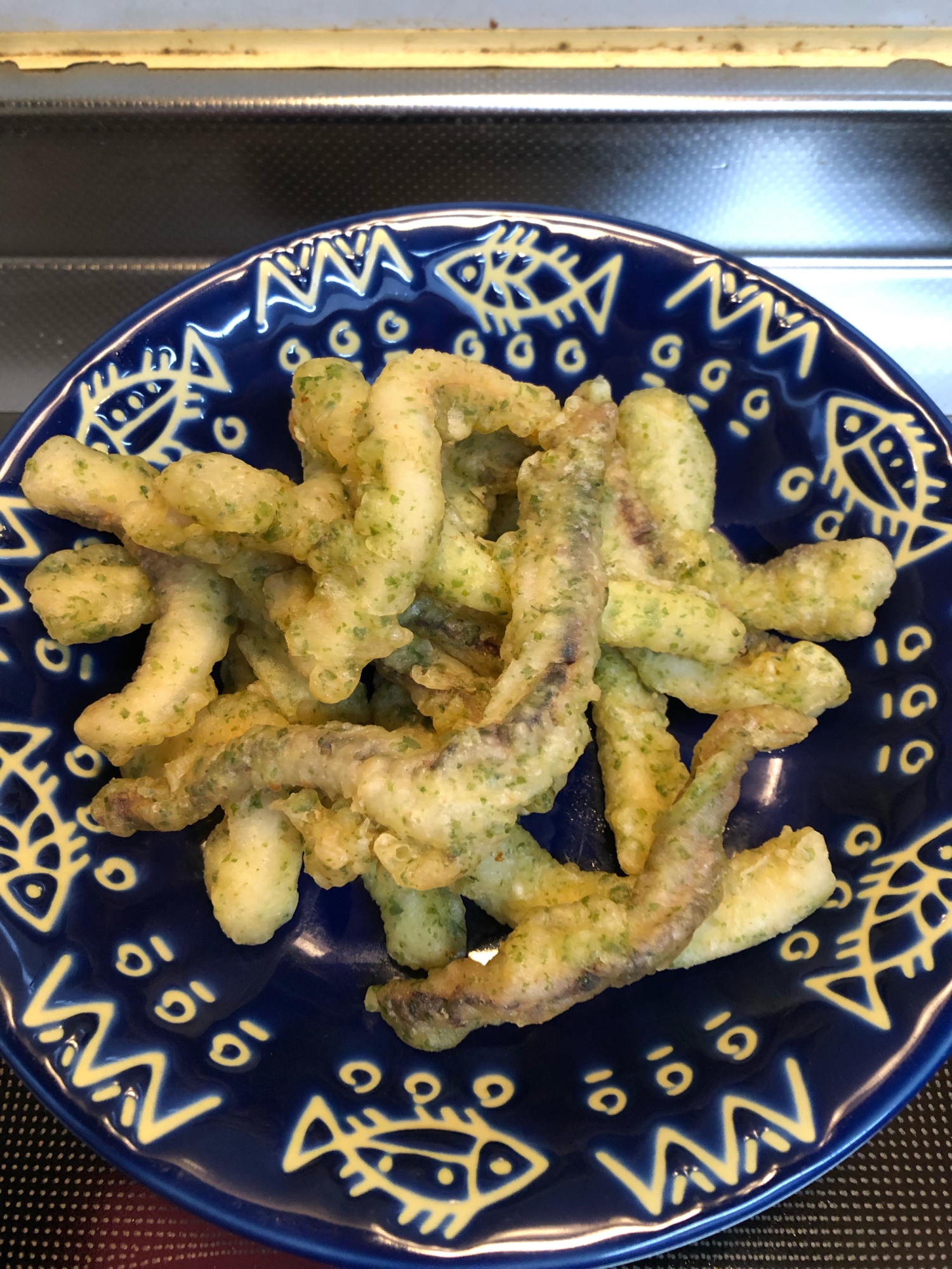 ロールイカdeイカの磯辺焼き揚げ^_^