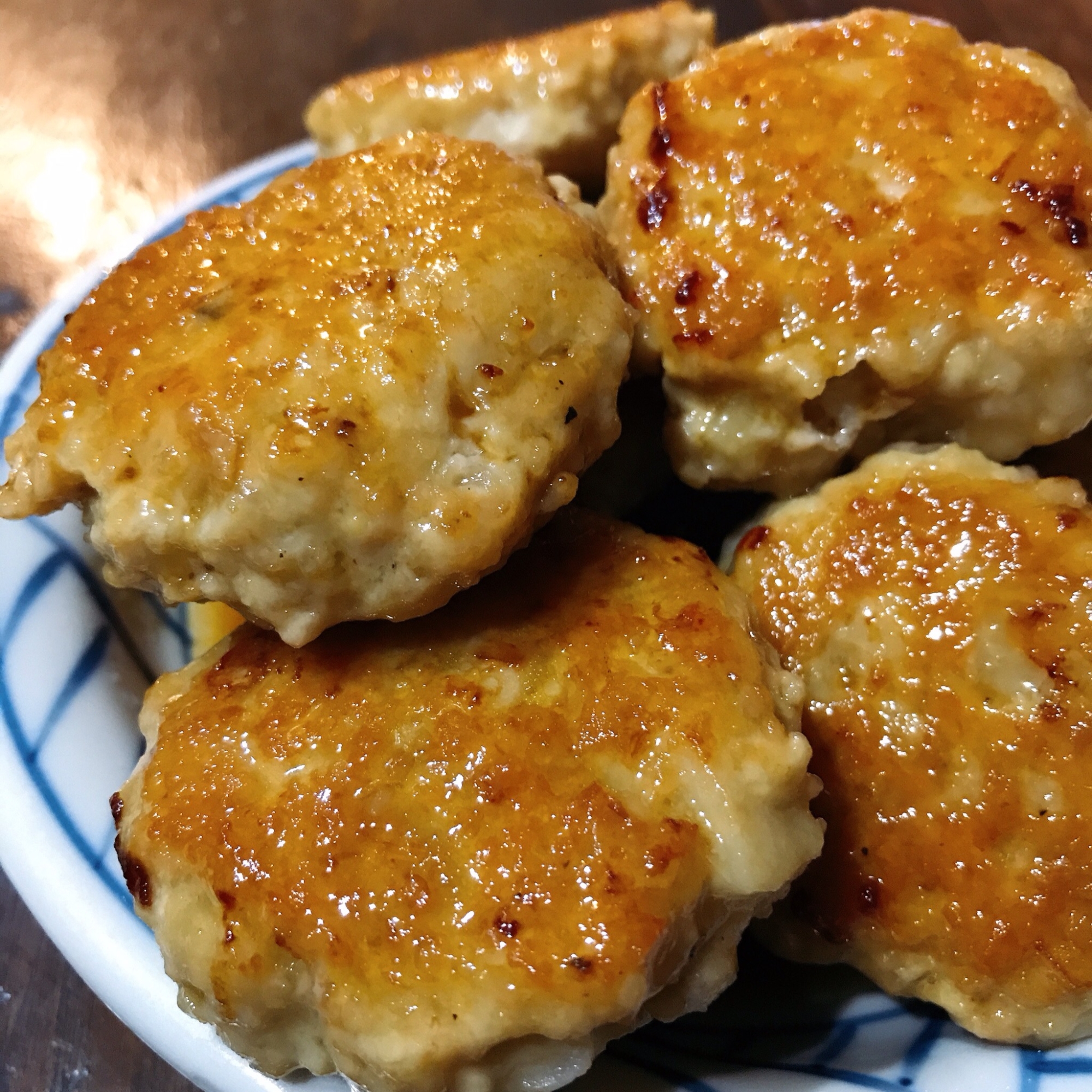 刻みレンコン入り 鳥のつくね