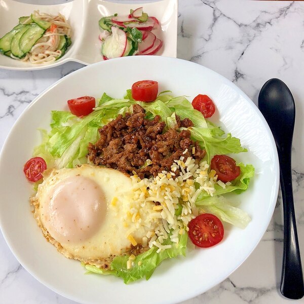 野菜たっぷり 簡単 お手軽タコライス レシピ 作り方 By Momo3737 楽天レシピ 野菜たっぷり 簡単 お手軽タコライス レシピ 作り方 By Momo3737 楽天レシピ