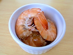 殻付き海老の甘煮 レシピ 作り方 By もっちのあしあと 楽天レシピ