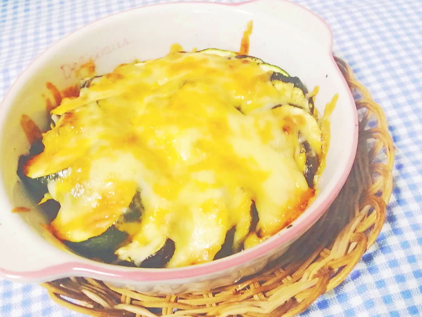 夏野菜で夏満喫 ナスとズッキーニの味噌チーズ焼き レシピ 作り方 By Fumi 楽天レシピ