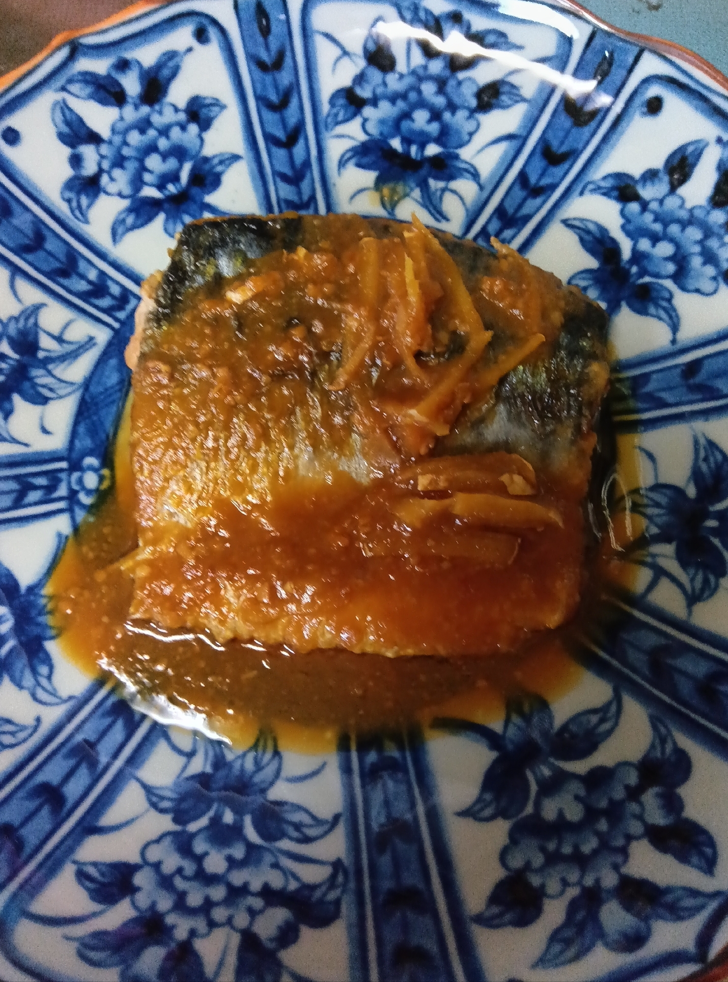 焼きサバの味噌煮