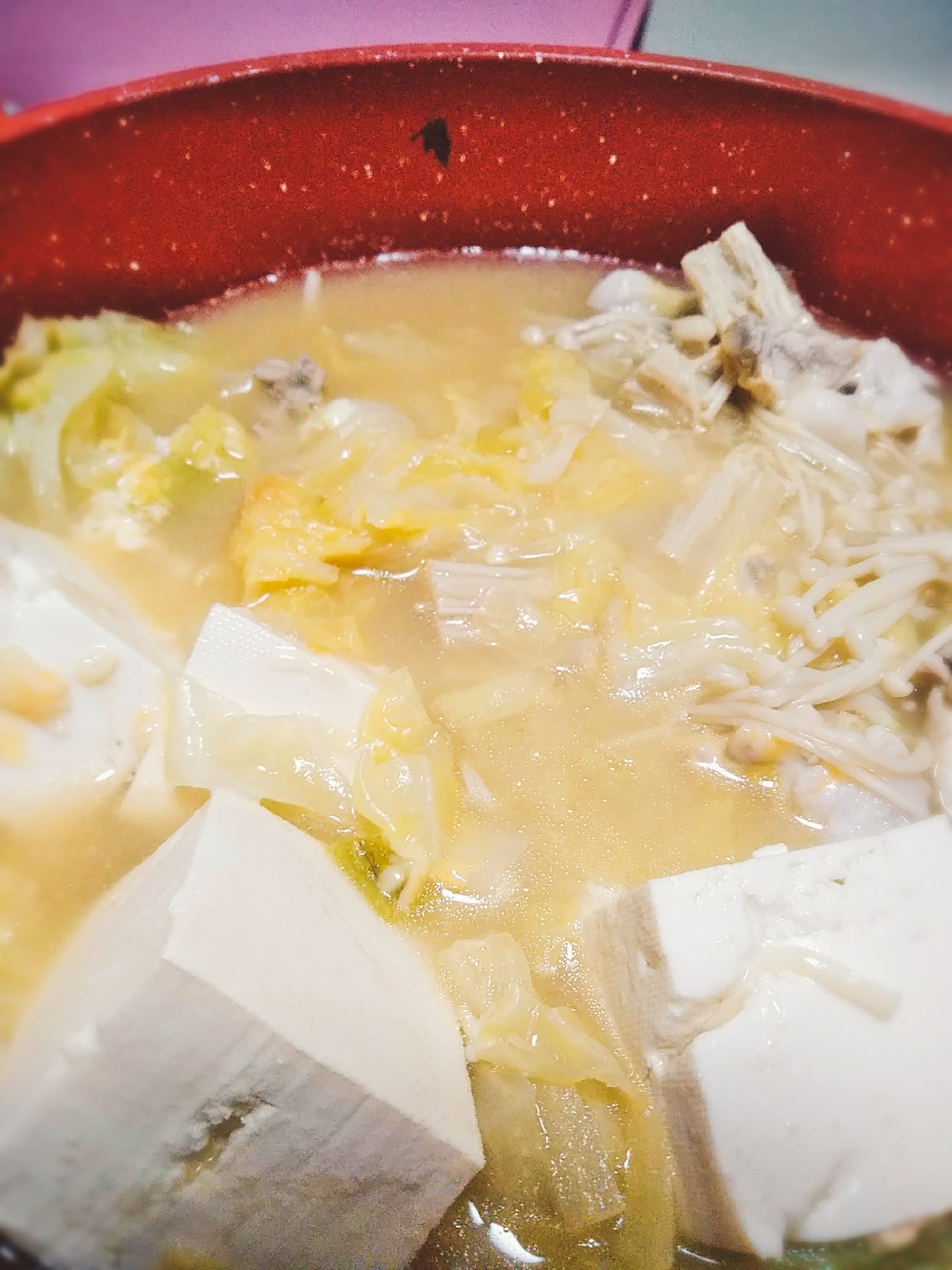 濃厚チーズ味噌鍋