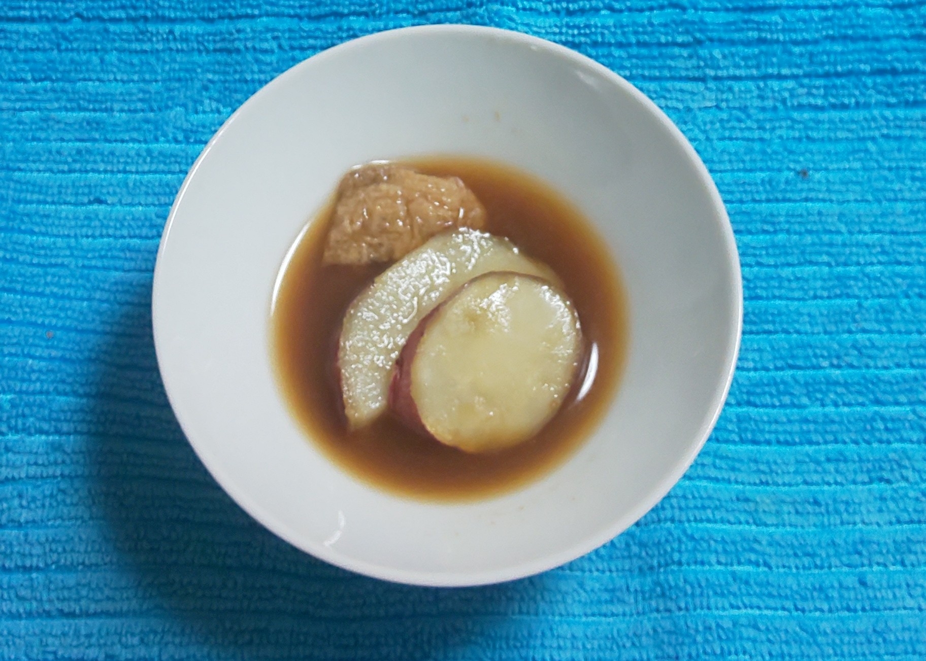 さつまいもの味噌汁