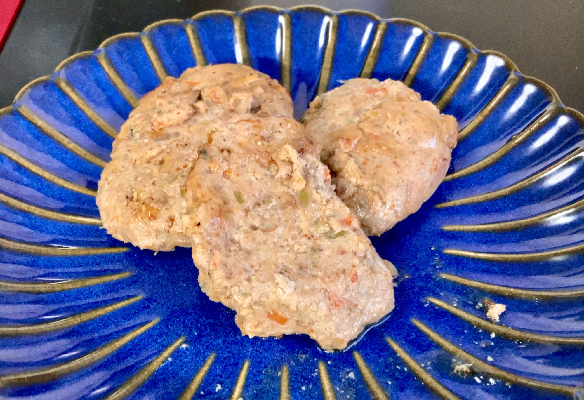 魚と鶏肉の和風ハンバーグ