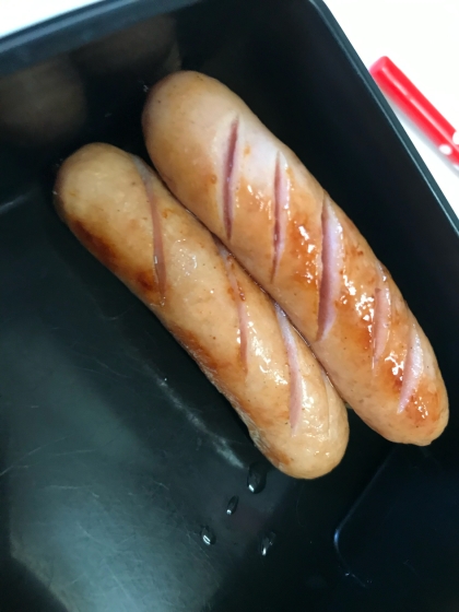 ☆お弁当のおかず☆ウインナーのケチャップ炒め