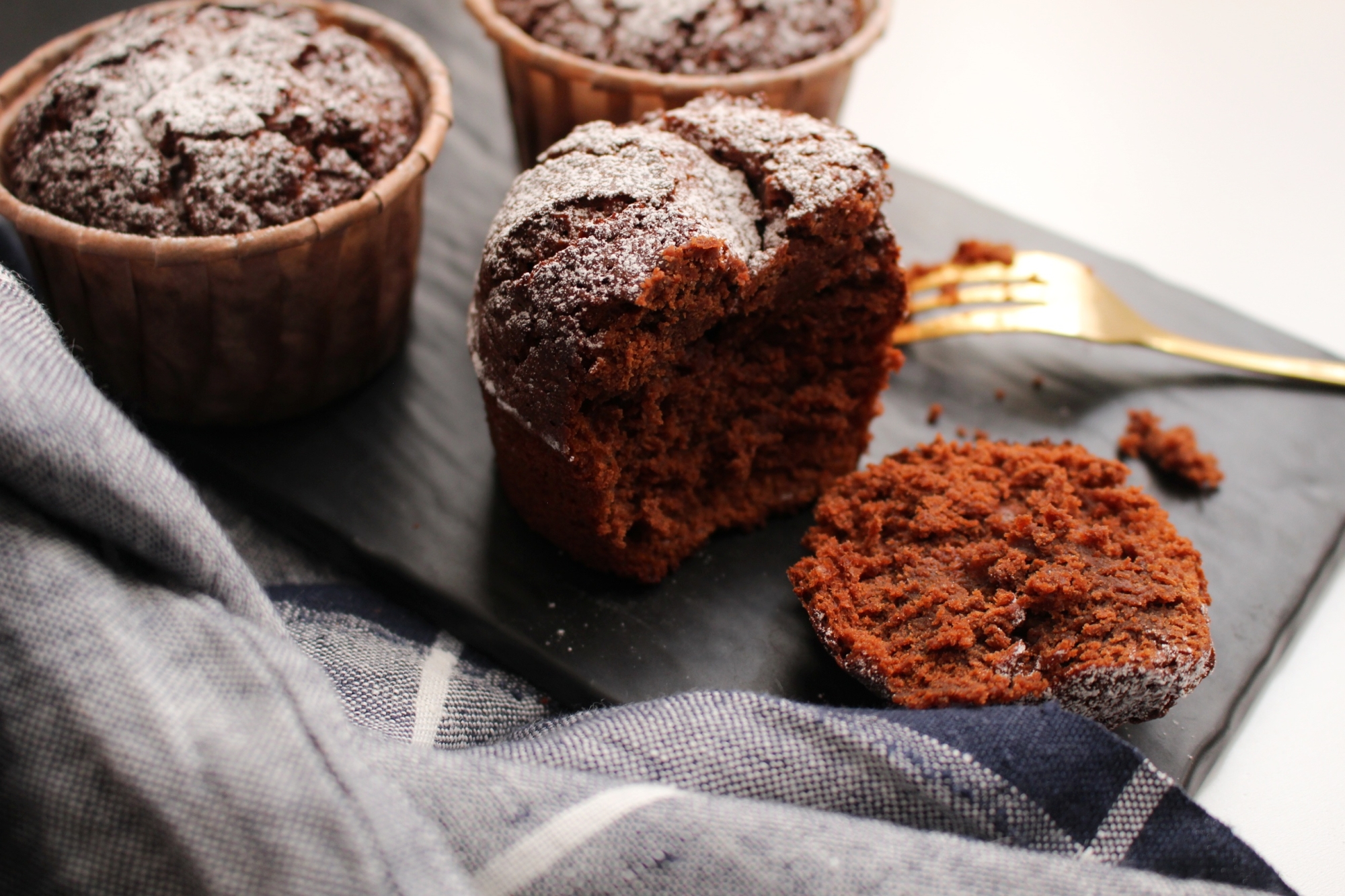 簡単 マフィンカップでガトーショコラ レシピ 作り方 By Yukari0123 楽天レシピ