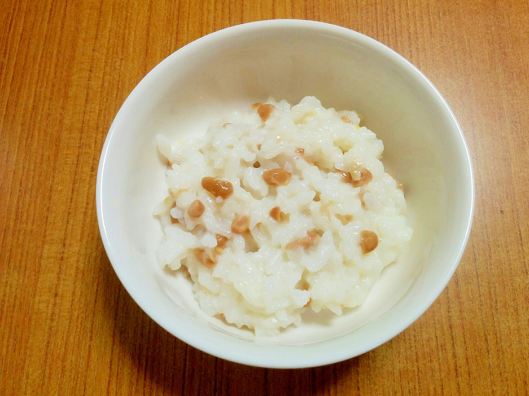【離乳食】納豆ご飯