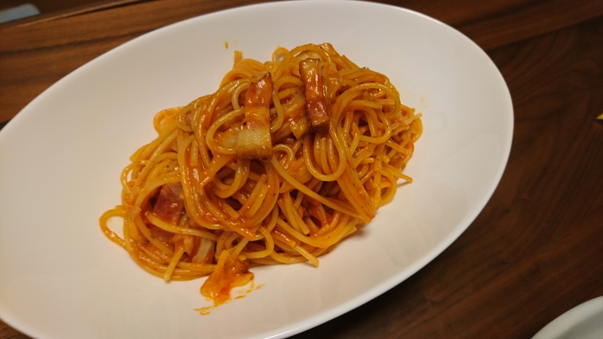 フライパンひとつで トマトソースパスタ レシピ 作り方 By しまゆず 楽天レシピ