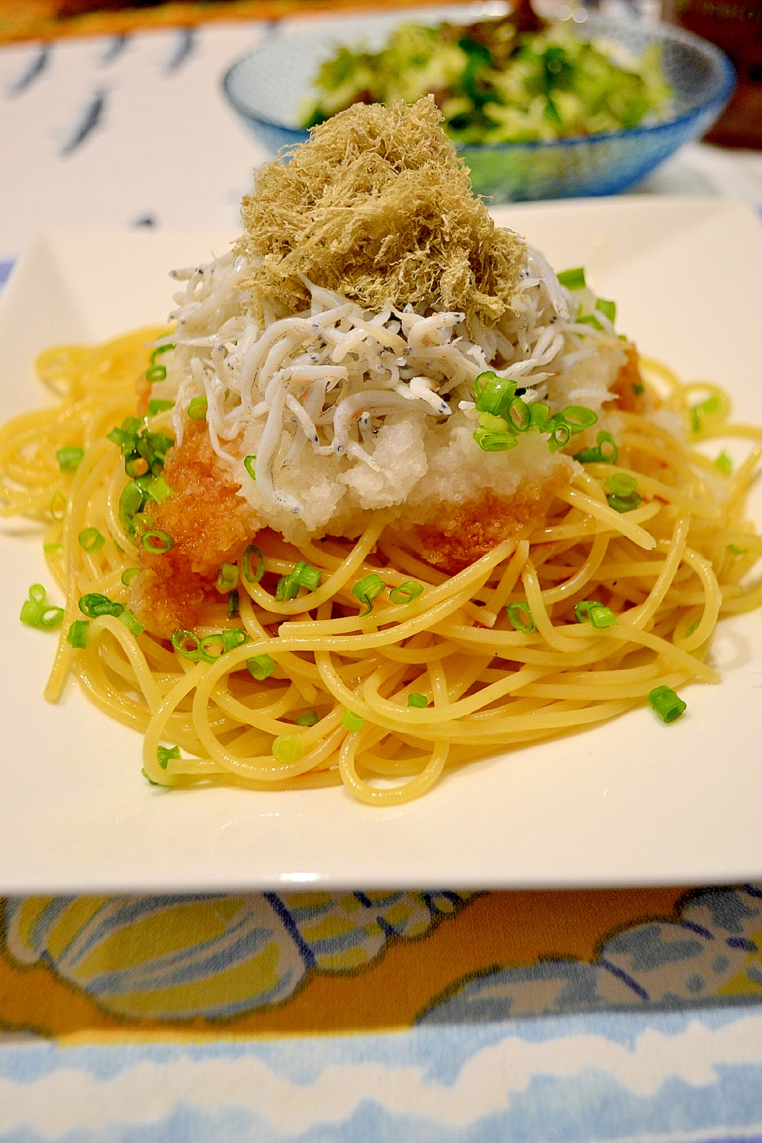 しらすと大根おろしの和風パスタ レシピ 作り方 By はい 山田です 楽天レシピ