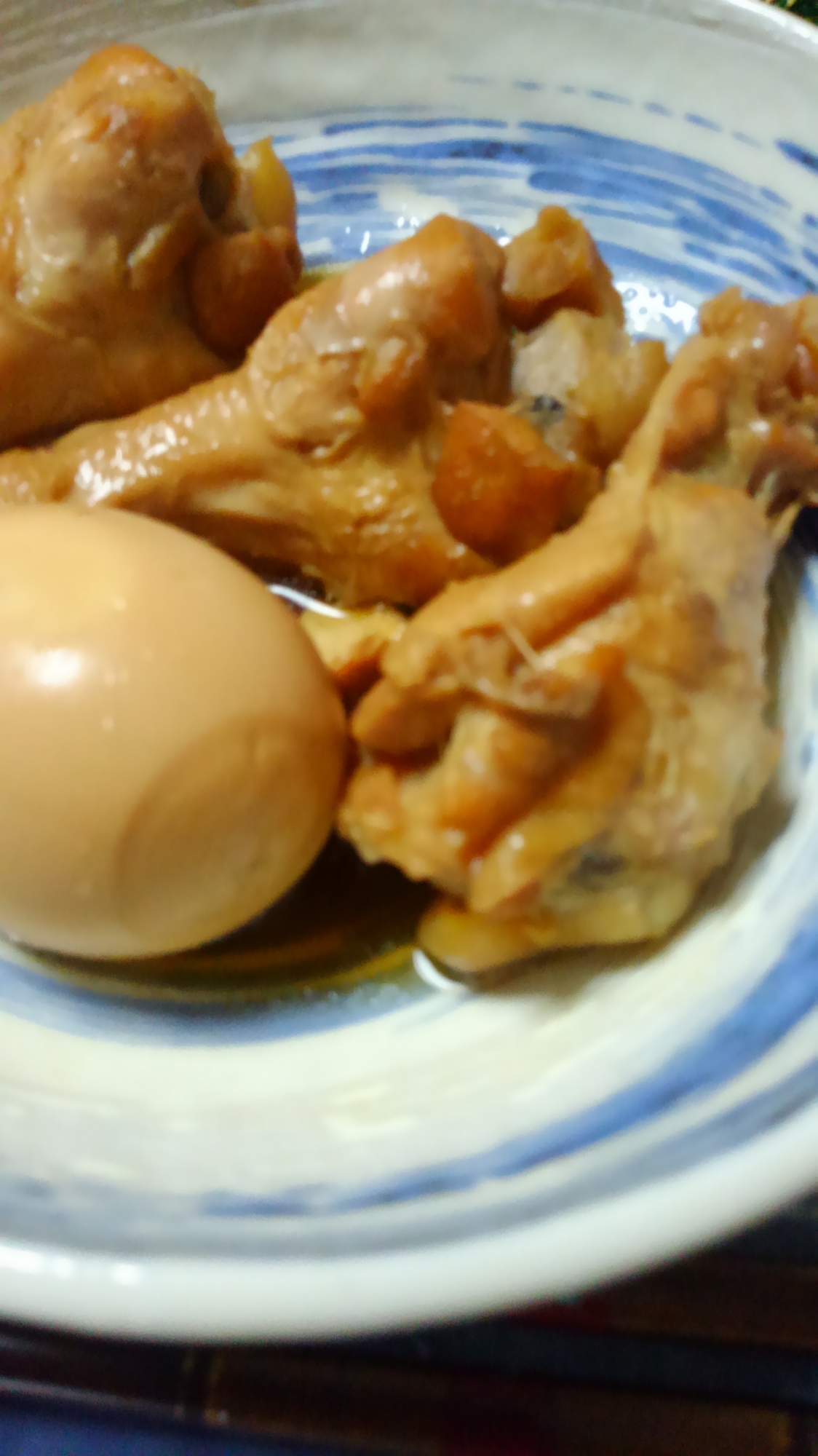 鶏手羽と卵のすっぱ煮