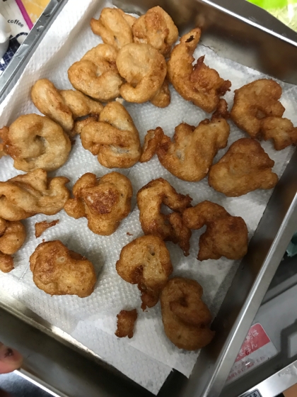 鶏胸肉の麩チキンナゲット 揚げ焼き